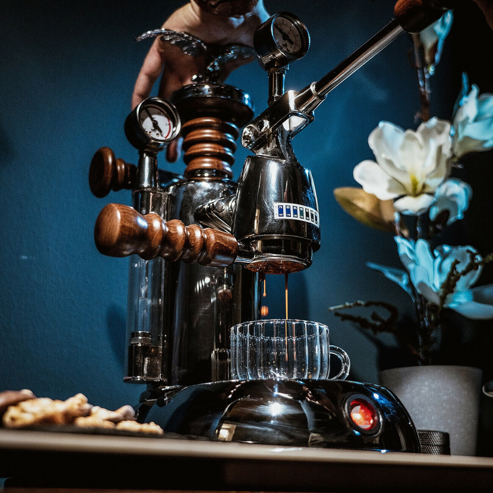 Retro manuel espressomaskine, Esperto Abile - La Pavoni