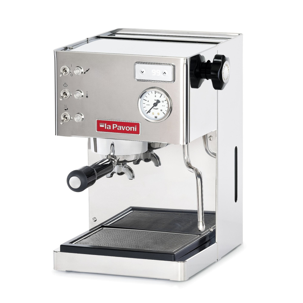 Espressomaskine Casa Bar Pid, krom - La Pavoni i gruppen Te & Kaffe / Kaffe brygning / Espressomaskiner hos The Kitchen Lab (1984-31511)