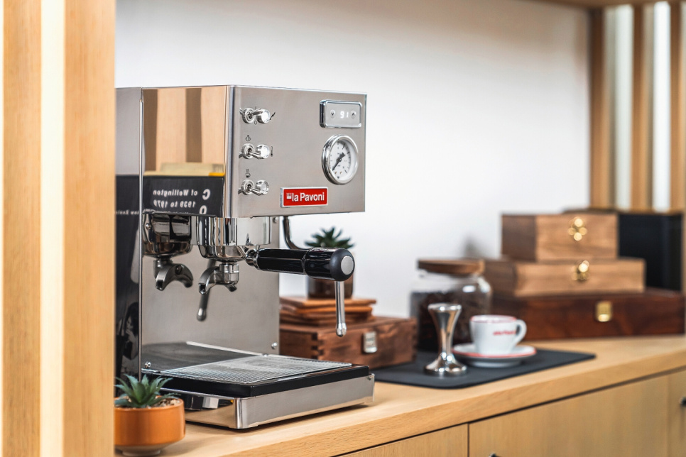 Espressomaskine Casa Bar Pid, krom - La Pavoni