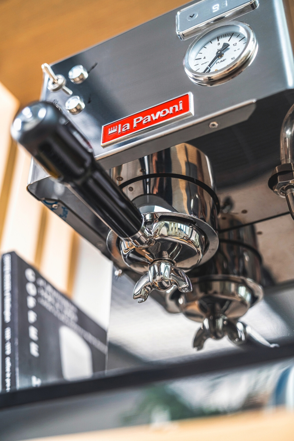 Espressomaskine Casa Bar Pid, krom - La Pavoni