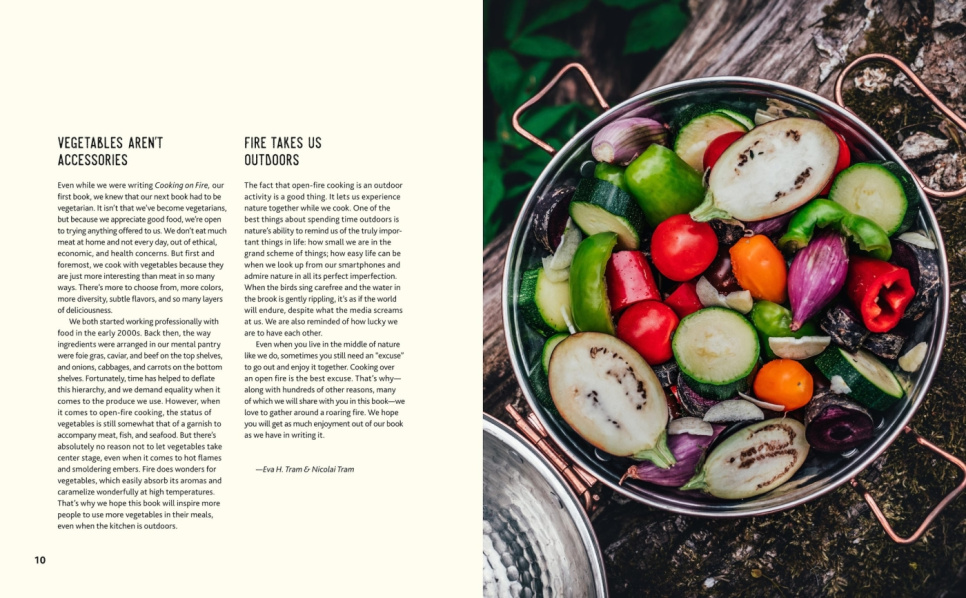 Cooking Greens On Fire - Nicolai & Eva Tram Cooking Greens On Fire - Nicolai & Eva Tram