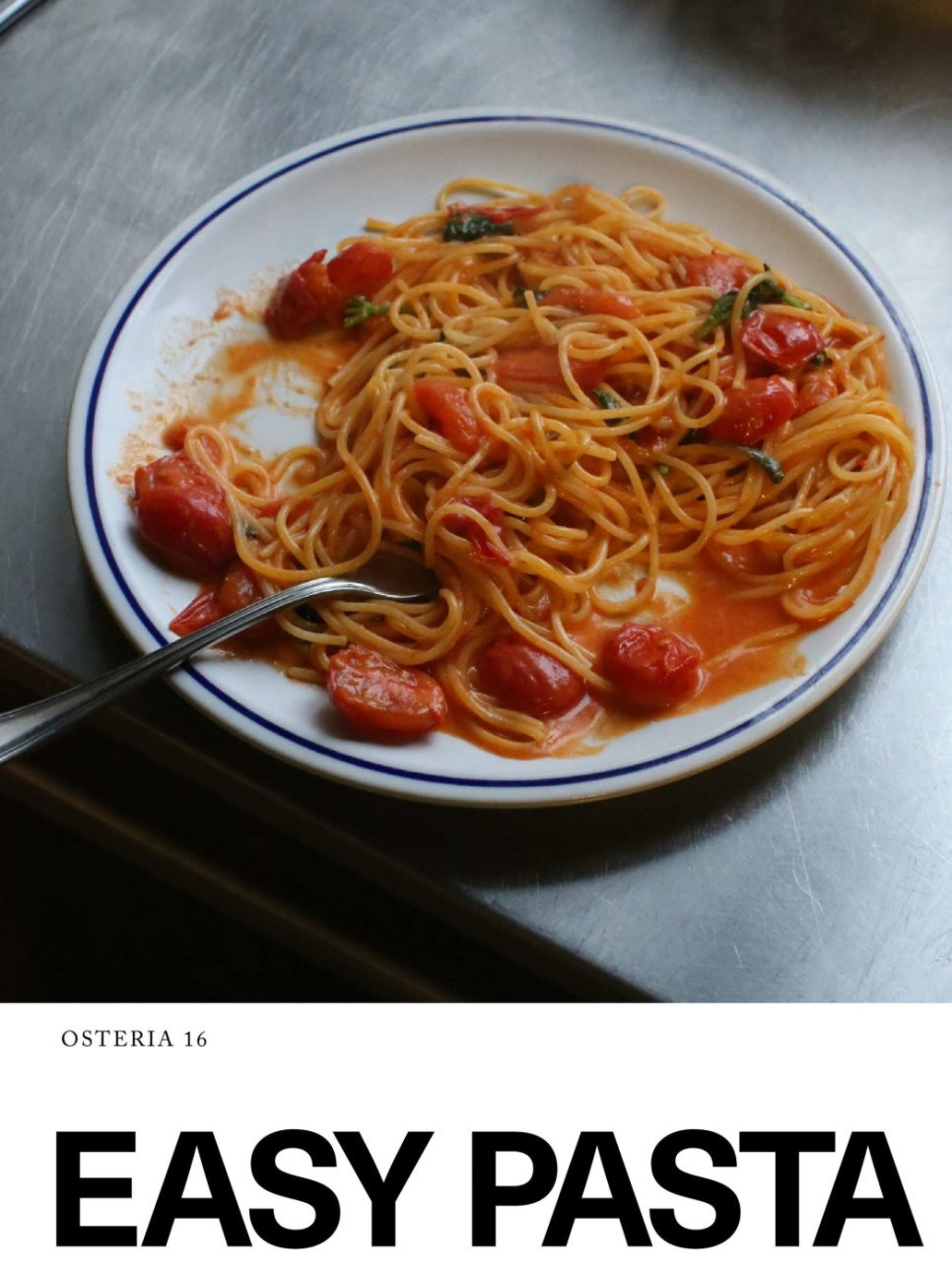 Easy Pasta - Osteria 16 i gruppen Madlavning / Kogebøger / Råvarer & Teknik / Pasta & Pizza hos The Kitchen Lab (1987-35567)