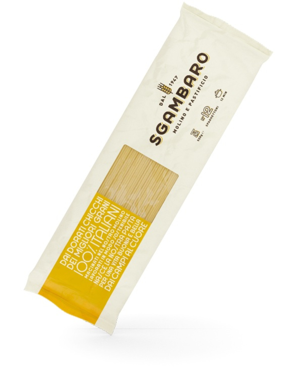 Spaghettoni Linea Gialla Marco Aurelio, 500g - Sgambaro i gruppen Madlavning / Kolonial hos The Kitchen Lab (2022-27897)