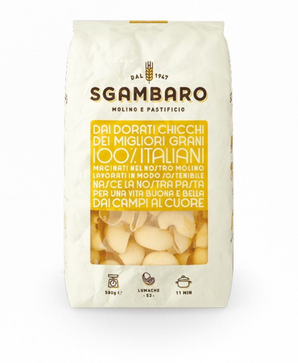 Lumache Linea Gialla Marco Aurelio, 500g - Sgambaro i gruppen Madlavning / Kolonial hos The Kitchen Lab (2022-28325)