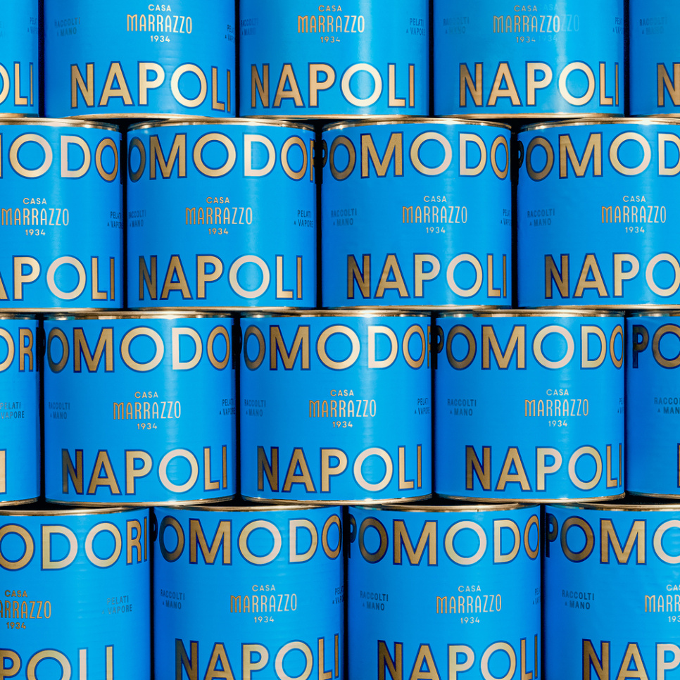 Hele dåsetomater, Pomodori Napoli, 2550g - Casa Marrazzo