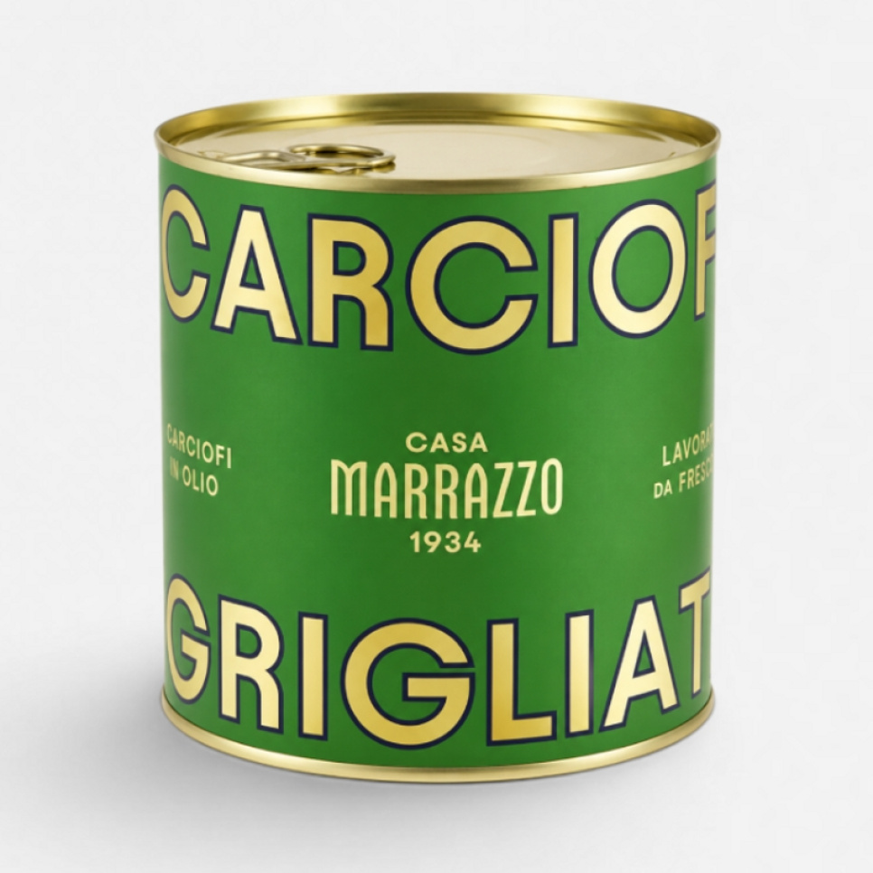 Grillet Artiskok i Stykker, Carciofi Grigliati, 750 g - Casa Marrazzo i gruppen Madlavning / Kolonial hos The Kitchen Lab (2022-35982)
