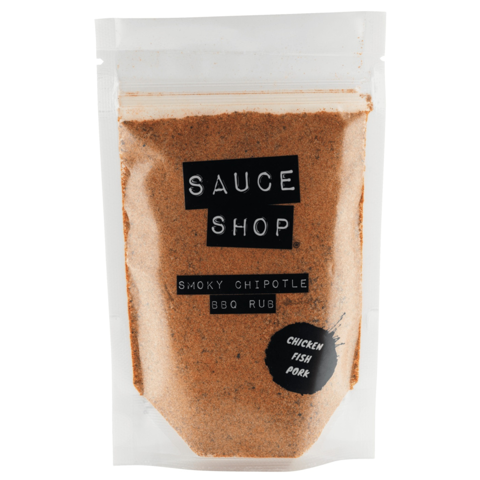 Smoky Chipotle BBQ Rub, 150g - Sauce Shop i gruppen Madlavning / Kolonial hos The Kitchen Lab (2070-26817)