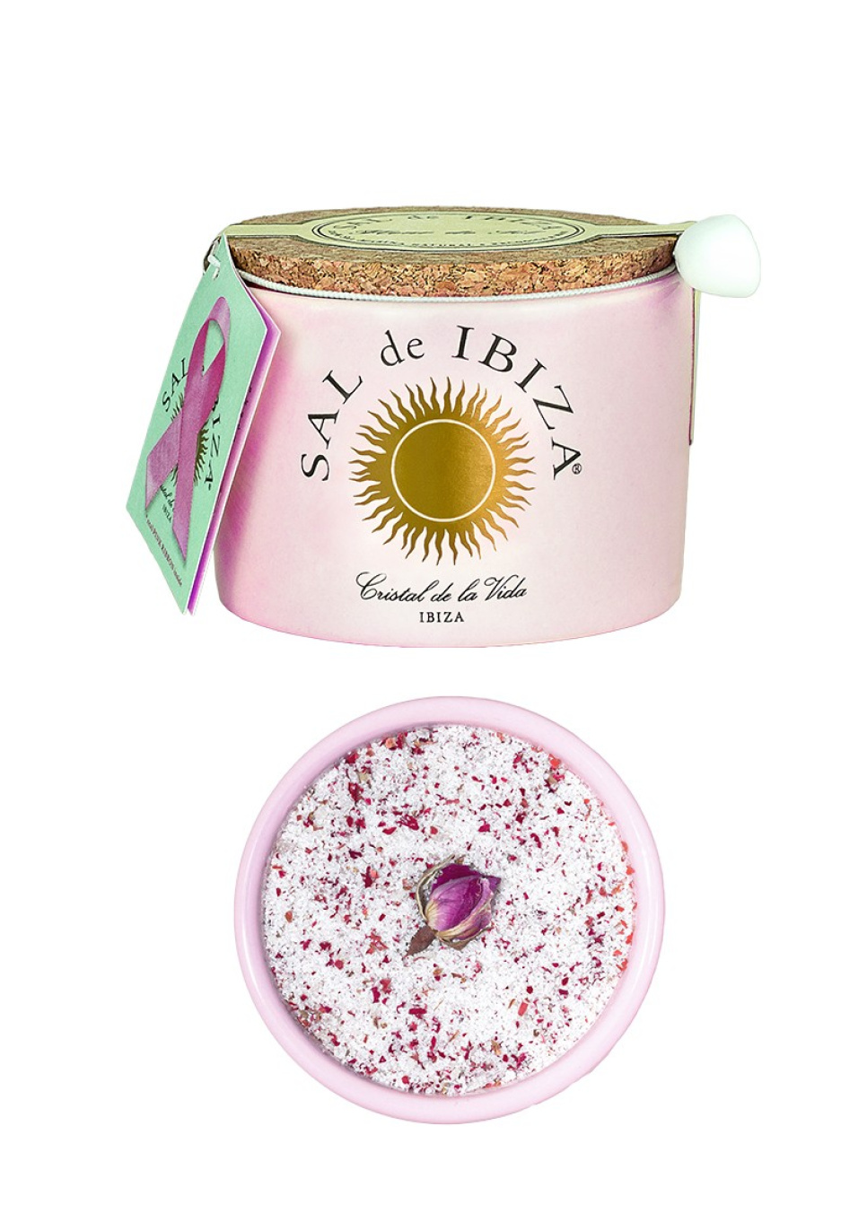 Fleur del Sel, La vie en rose, 140g - Sal de Ibiza
