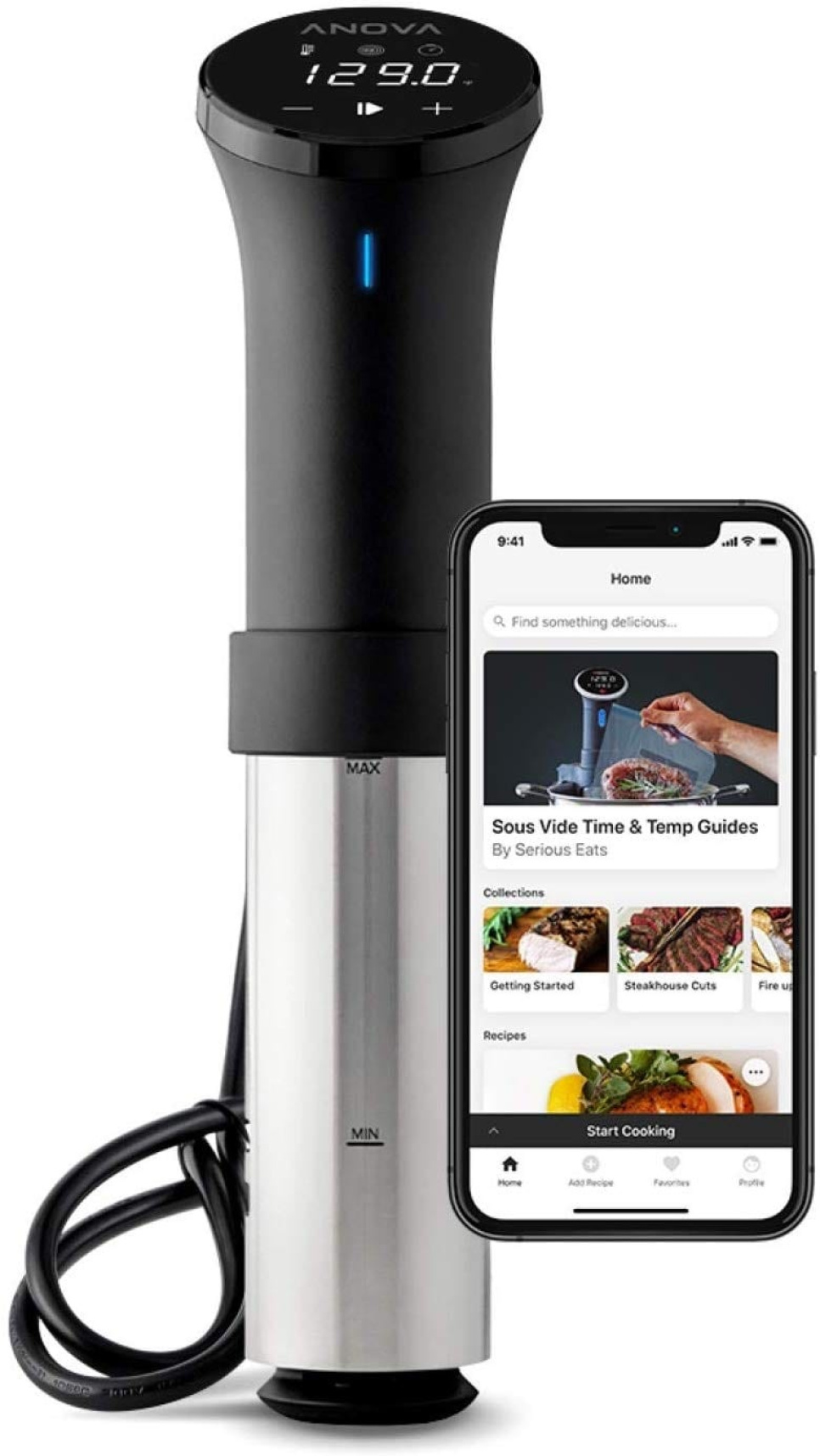 Anova Precision® Cooker 3.0 - Sous Vide Cirkulator med Wi-Fi i gruppen Madlavning / Sous vide / Cirkulatorer hos The Kitchen Lab (2075-22320)