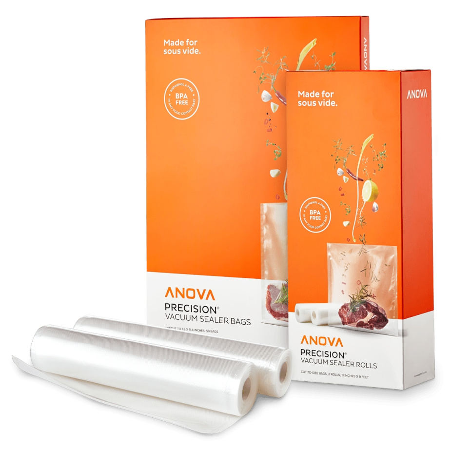 Vakuumposer, plastneutral - Anova Precision® i gruppen Madlavning / Sous vide / Zip og vakuumposer hos The Kitchen Lab (2075-24310)