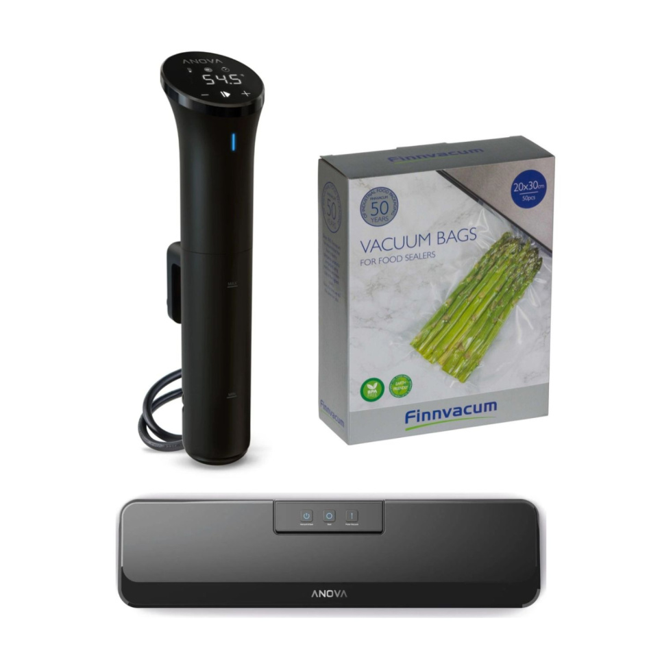 Sous Vide-Pakke, Anova Nano 2.0 / Anova Precision® - Anova i gruppen Madlavning / Sous vide / Zip og vakuumposer hos The Kitchen Lab (2075-36663)
