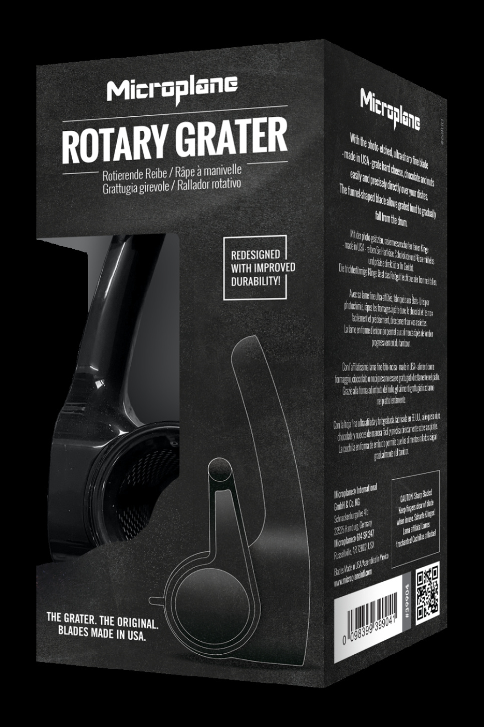 Roterende oste rivejern, parmesan rivejern - Microplane Roterende oste rivejern, parmesan rivejern - Microplane