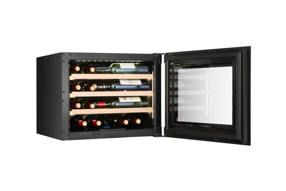 Vinkøleskab Kitchen Built-in 45, Enkeltzone, Sort - Vigneron