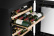 Vinkøleskab Kitchen Built-in 60, Dobbeltzone, Sort - Vigneron
