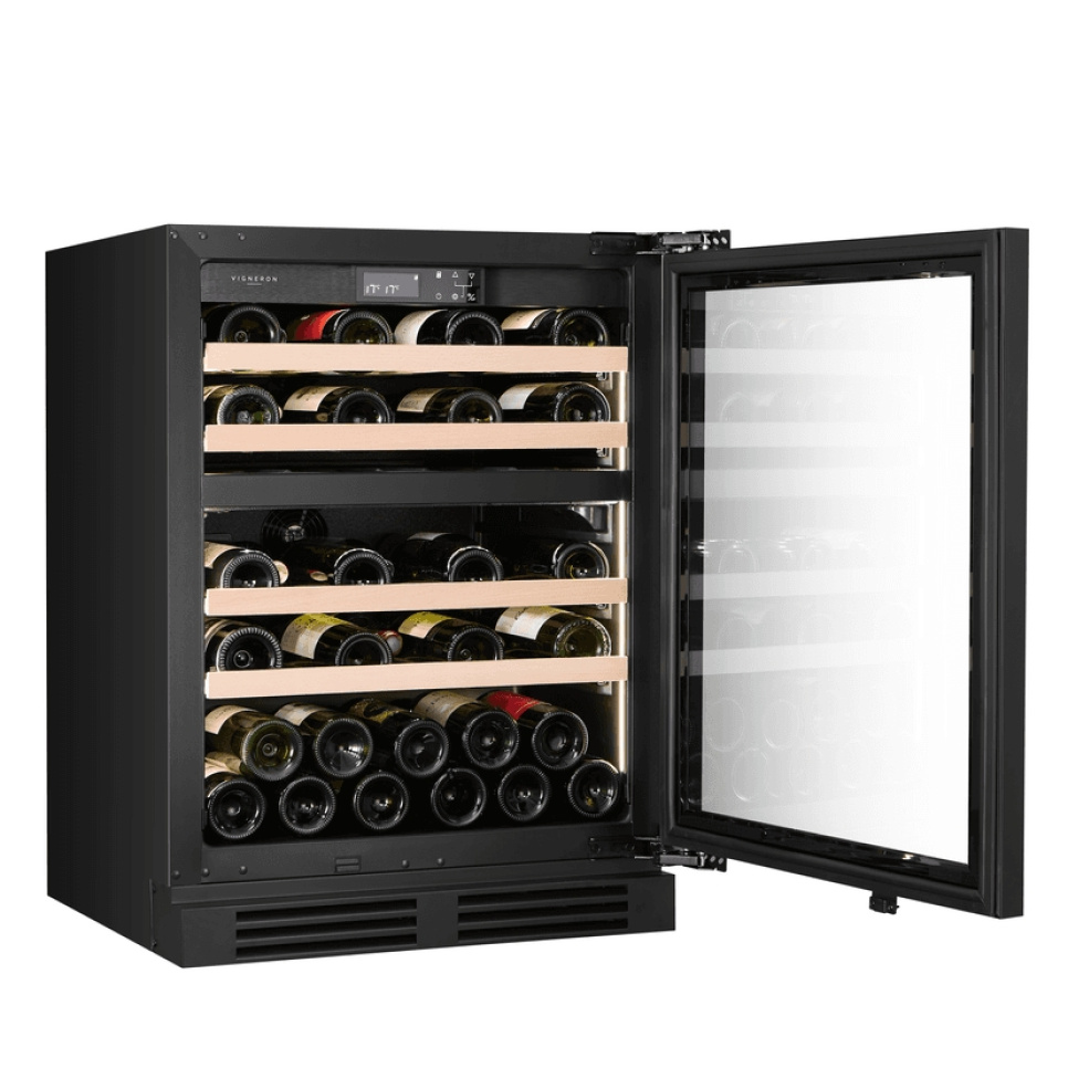 Vinkøleskab Kitchen Collection 60, Dobbeltzone Integrated - Vigneron