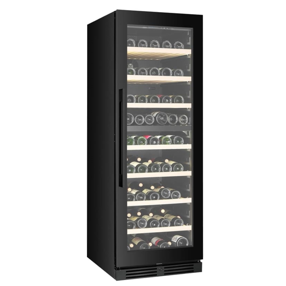 Vinkøleskab Storage 170, Dobbeltzone, Sort - Vigneron