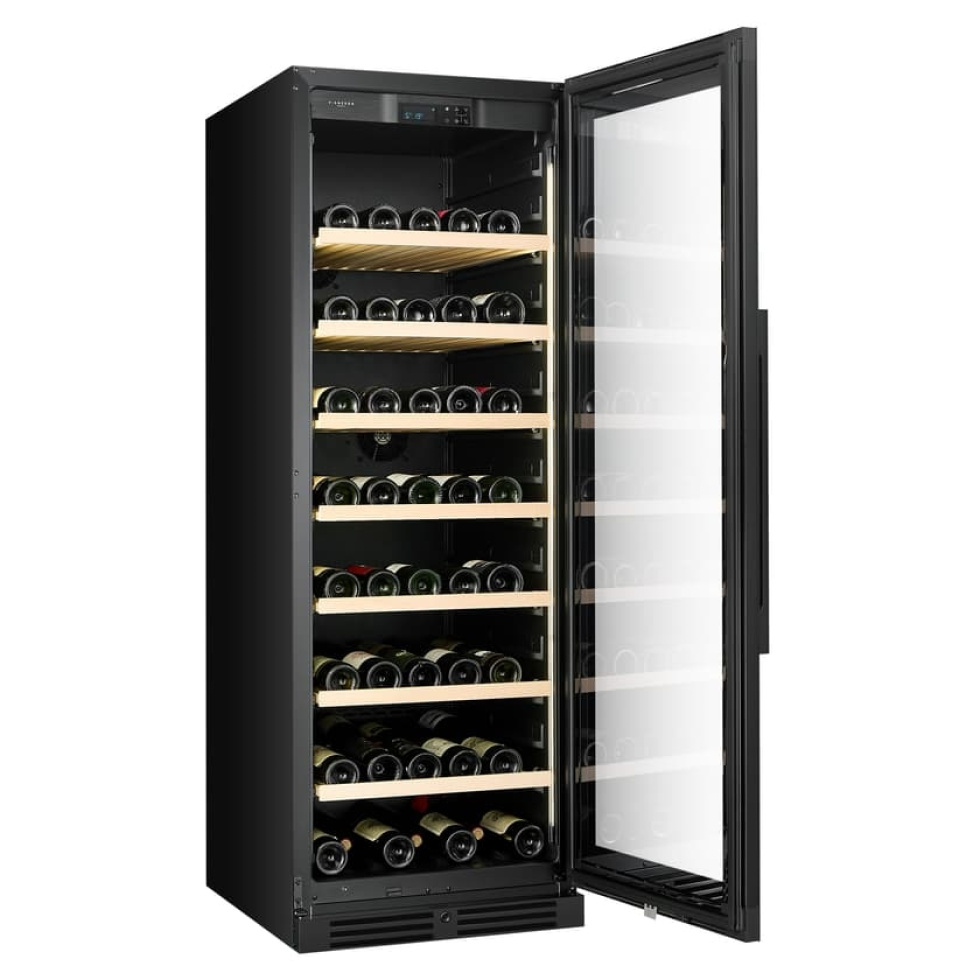 Vinkøleskab Storage 170, Enkeltzone, Sort - Vigneron