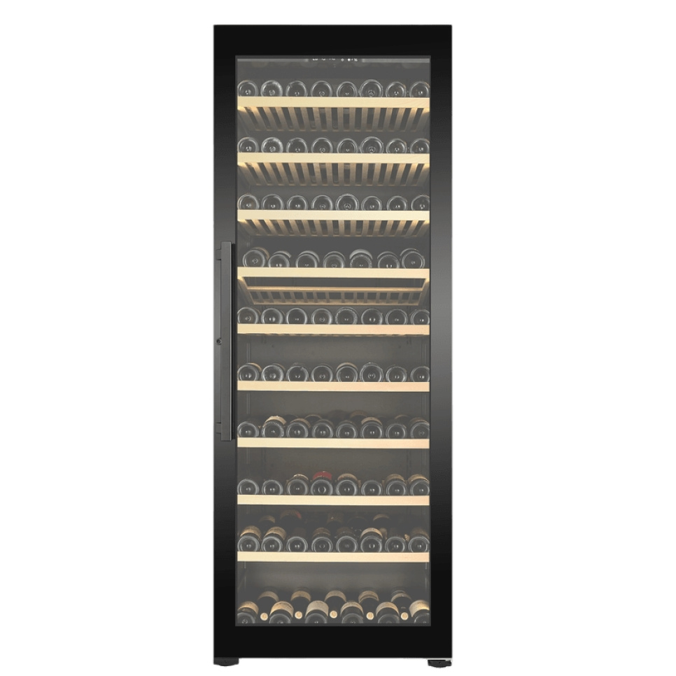 Vinkøleskab Storage 200, Enkeltzone, Sort, Højre - Vigneron i gruppen Køkkenmaskiner / Køler & fryser / Vinkølere hos The Kitchen Lab (2140-35597)
