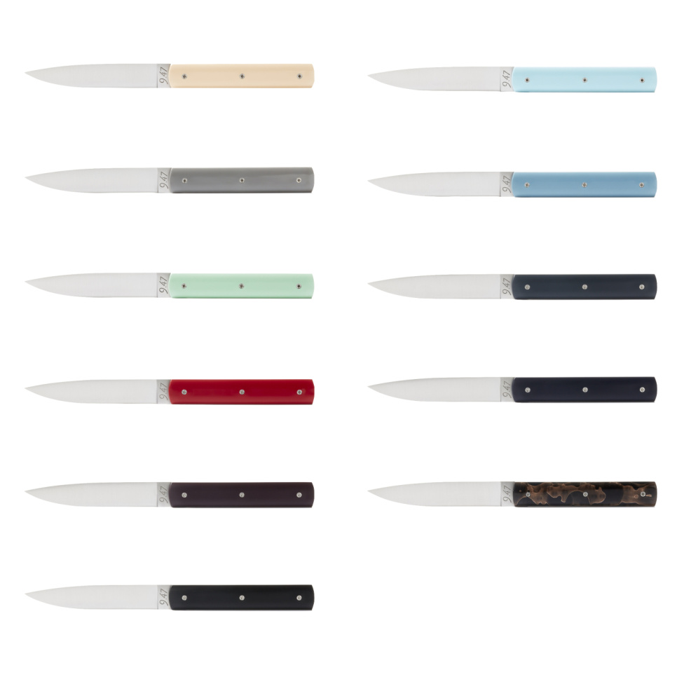 Kødkniv 9.47, håndlavet med håndtag i POM - Perceval i gruppen Borddækning / Bestik / Knivar hos The Kitchen Lab (2174-28792)