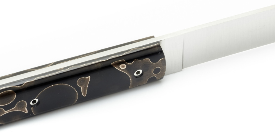 Kødkniv 9.47, håndlavet med håndtag i POM - Perceval Kødkniv 9.47, håndlavet med håndtag i POM - Perceval