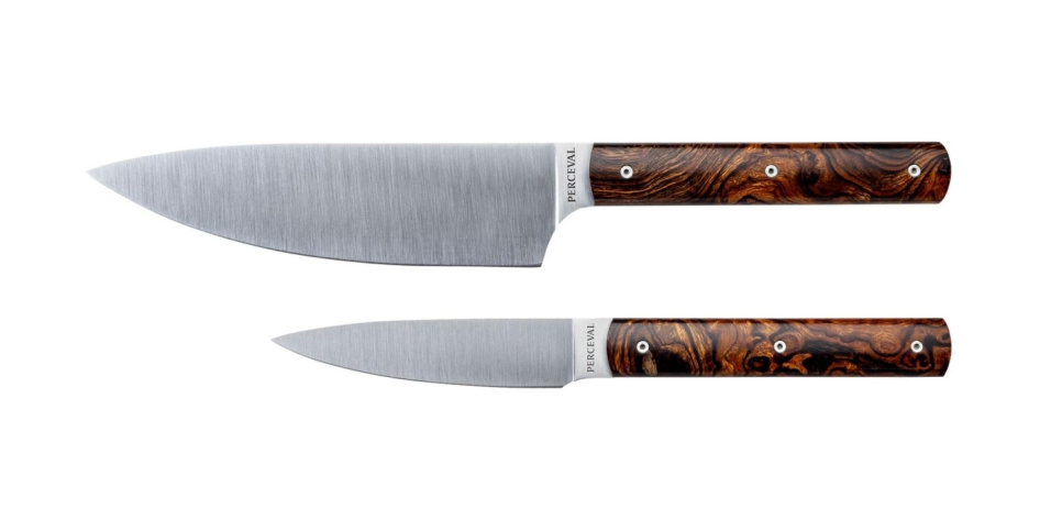 Knivs t med kokknsv og skrællekniv, 9.47 - Perceval i gruppen Madlavning / Køkkenknive / Kniv-sæt hos The Kitchen Lab (2174-34892)