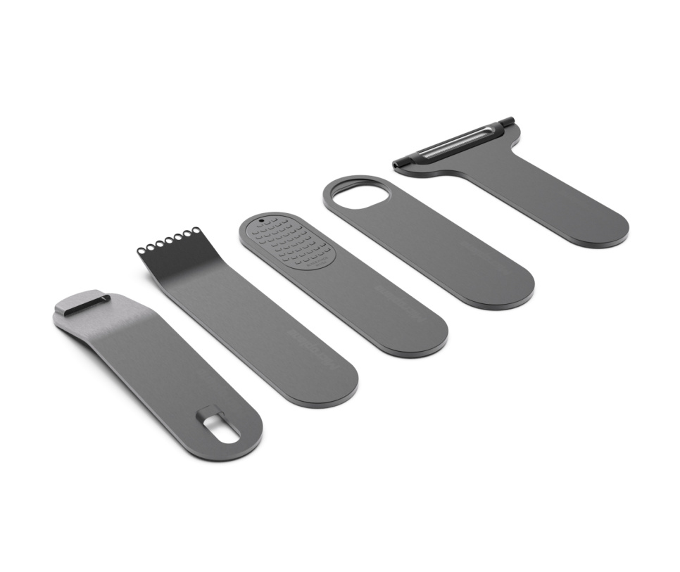 Barredskaber, Style Line, Sort - Microplane