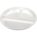 Plastiktallerken med tre rum, 25 cm - Westmark Plastiktallerken med tre rum, 25 cm - Westmark