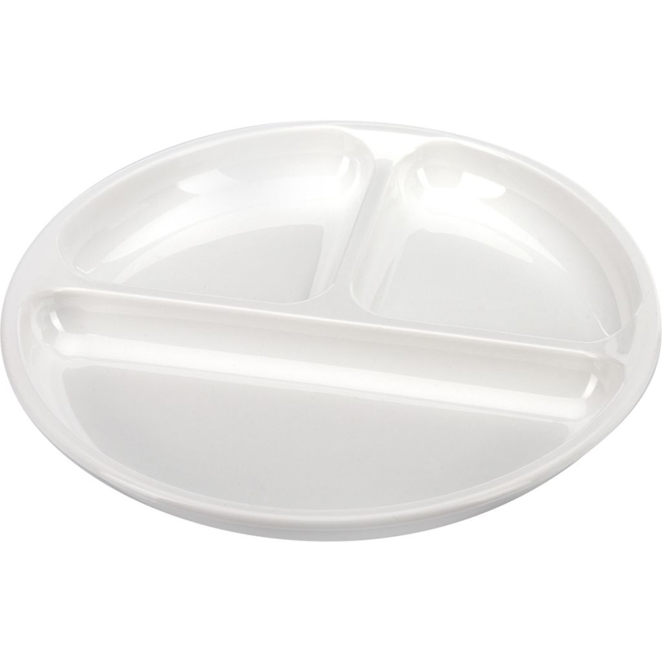 Plastiktallerken med tre rum, 25 cm - Westmark i gruppen Borddækning / Tallerkener, Skåle og Fade / Tallerkener hos The Kitchen Lab (2190-32132)