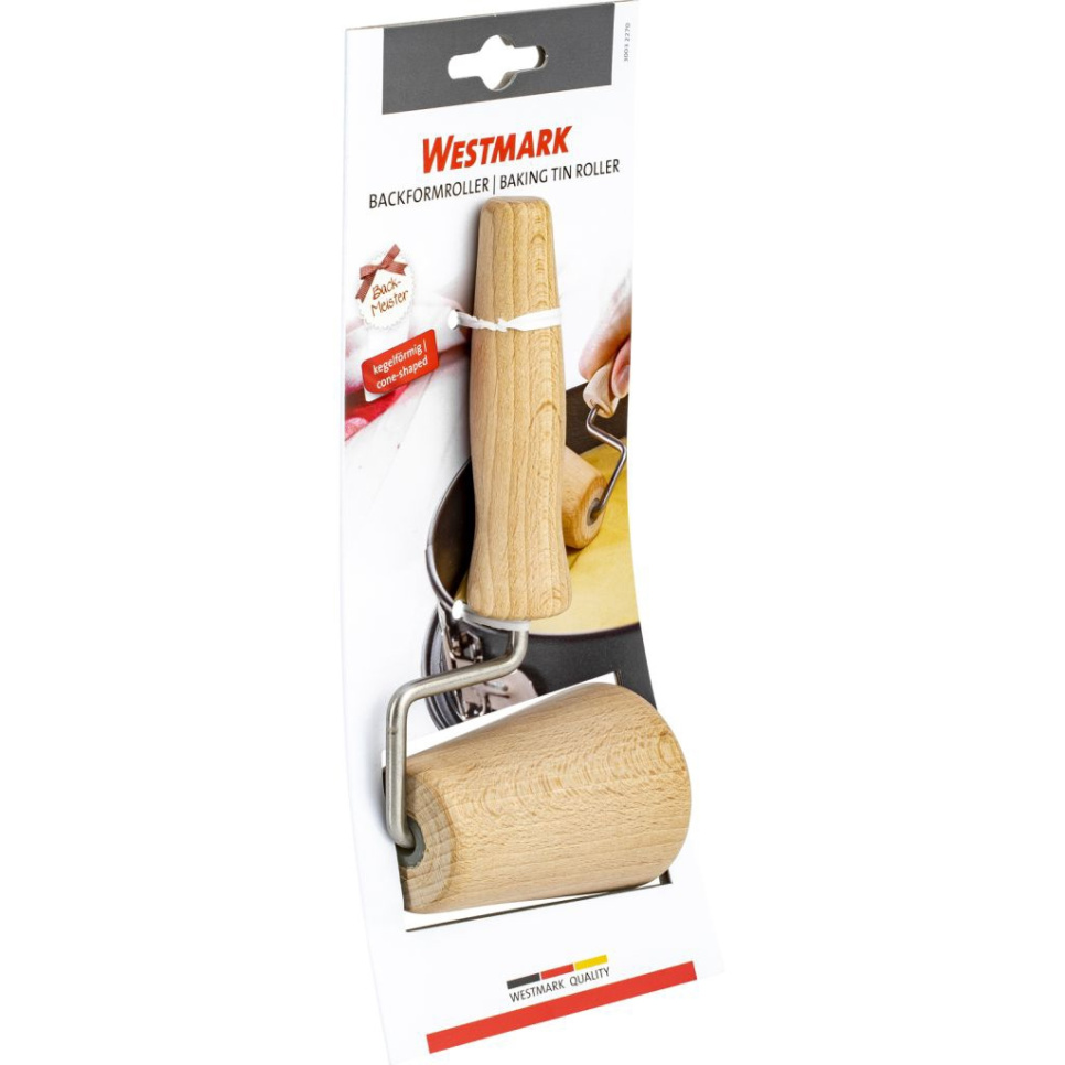 Rullepind af træ til bageform, konisk - Westmark Rullepind af træ til bageform, konisk - Westmark