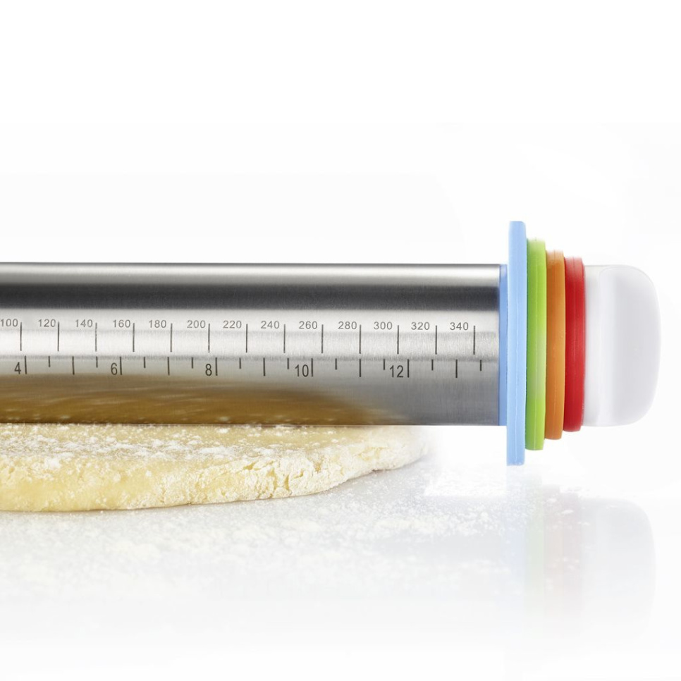 Rullepind med fire afstandsstykker - Westmark Rullepind med fire afstandsstykker - Westmark