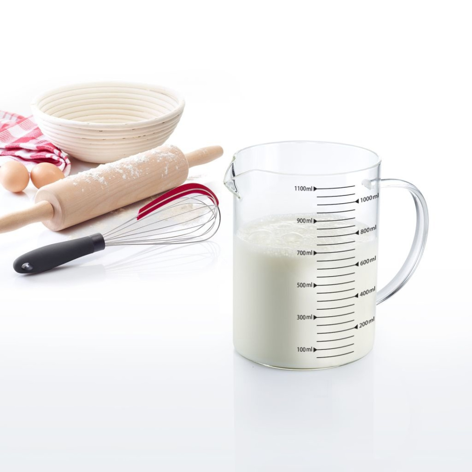 Målekande i glas, 1,1 L - Westmark Målekande i glas, 1,1 L - Westmark