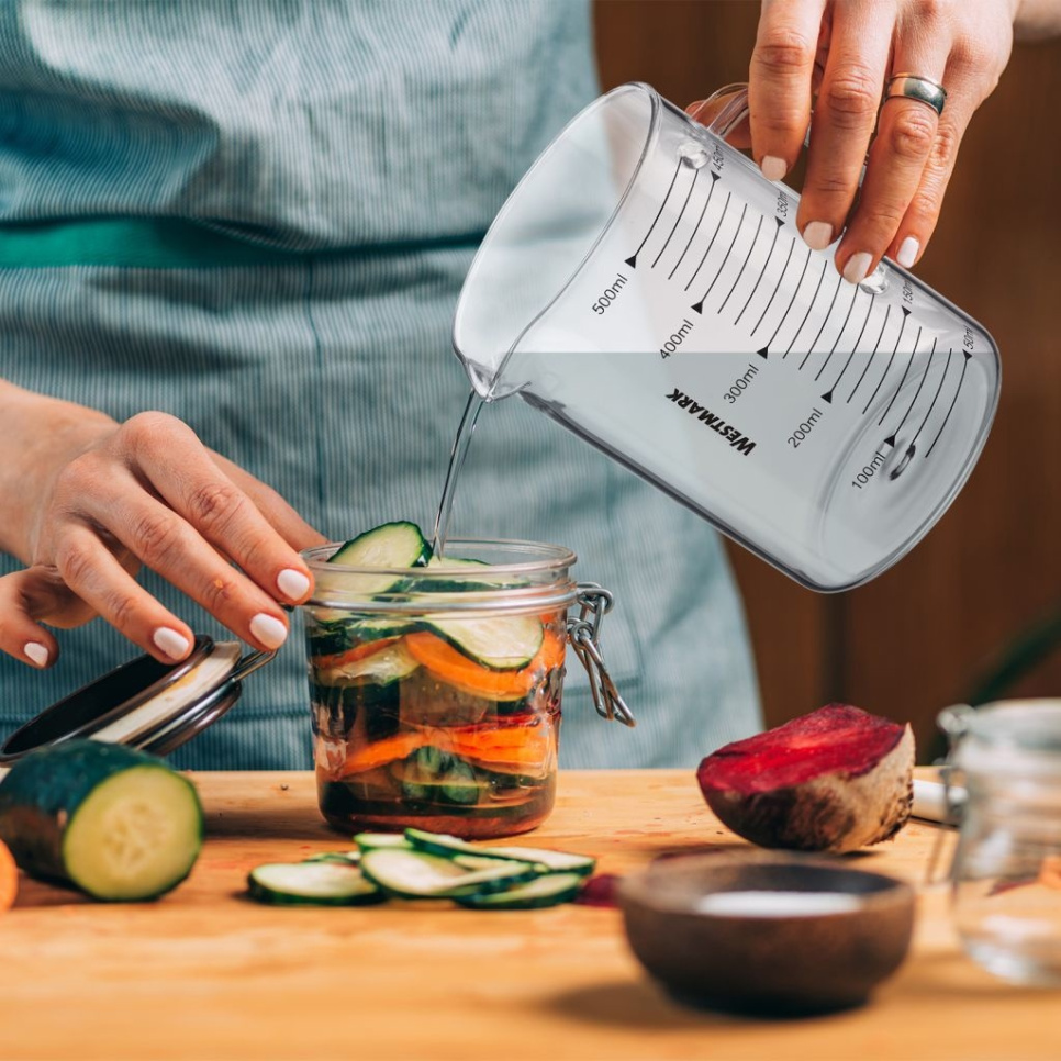 Målekande i glas, 0,5 L - Westmark Målekande i glas, 0,5 L - Westmark