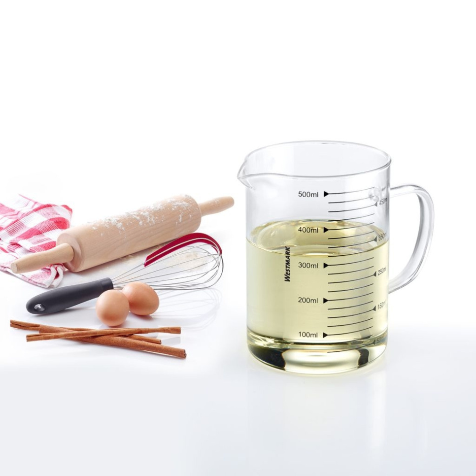 Målekande i glas, 0,5 L - Westmark Målekande i glas, 0,5 L - Westmark