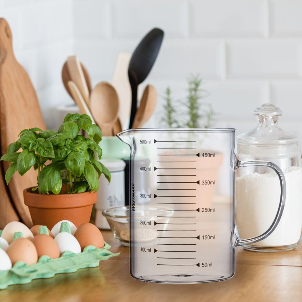 Målekande i glas, 0,5 L - Westmark Målekande i glas, 0,5 L - Westmark