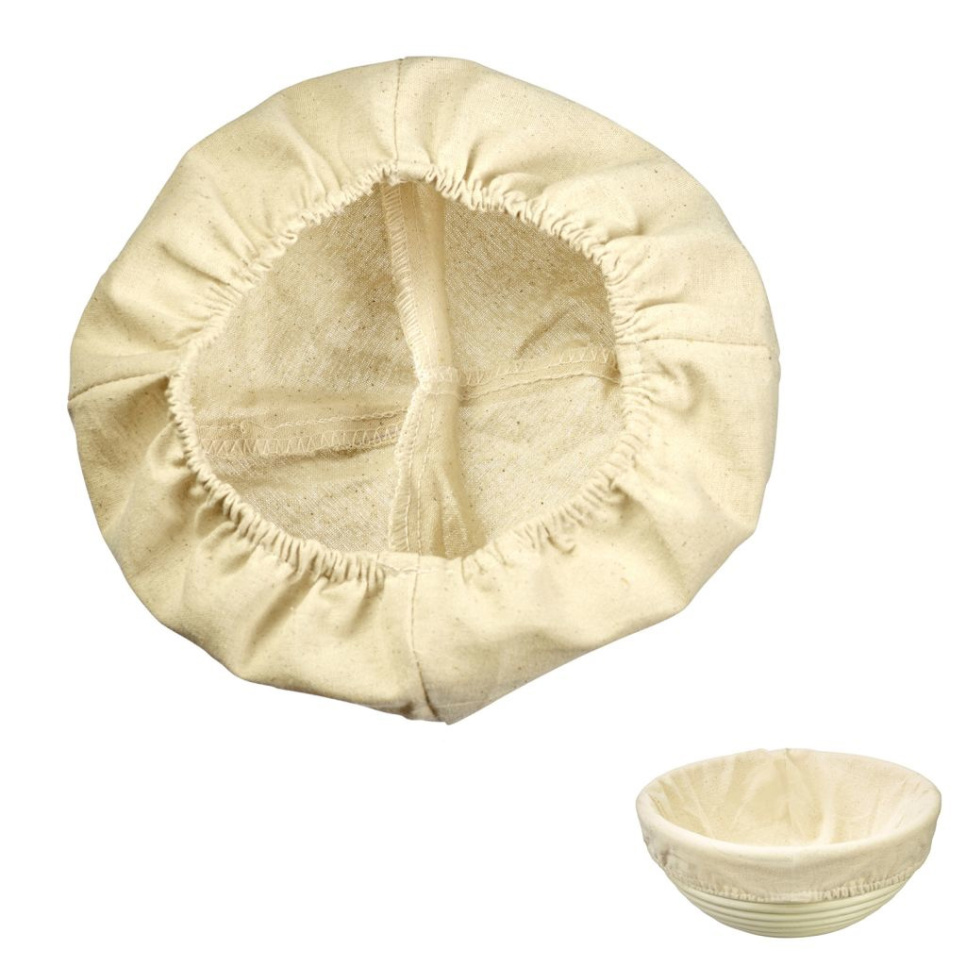 Bomuldsklud til rund fermenteringskurv, 1000 - 1500 g - Westmark Bomuldsklud til rund fermenteringskurv, 1000 - 1500 g - Westmark