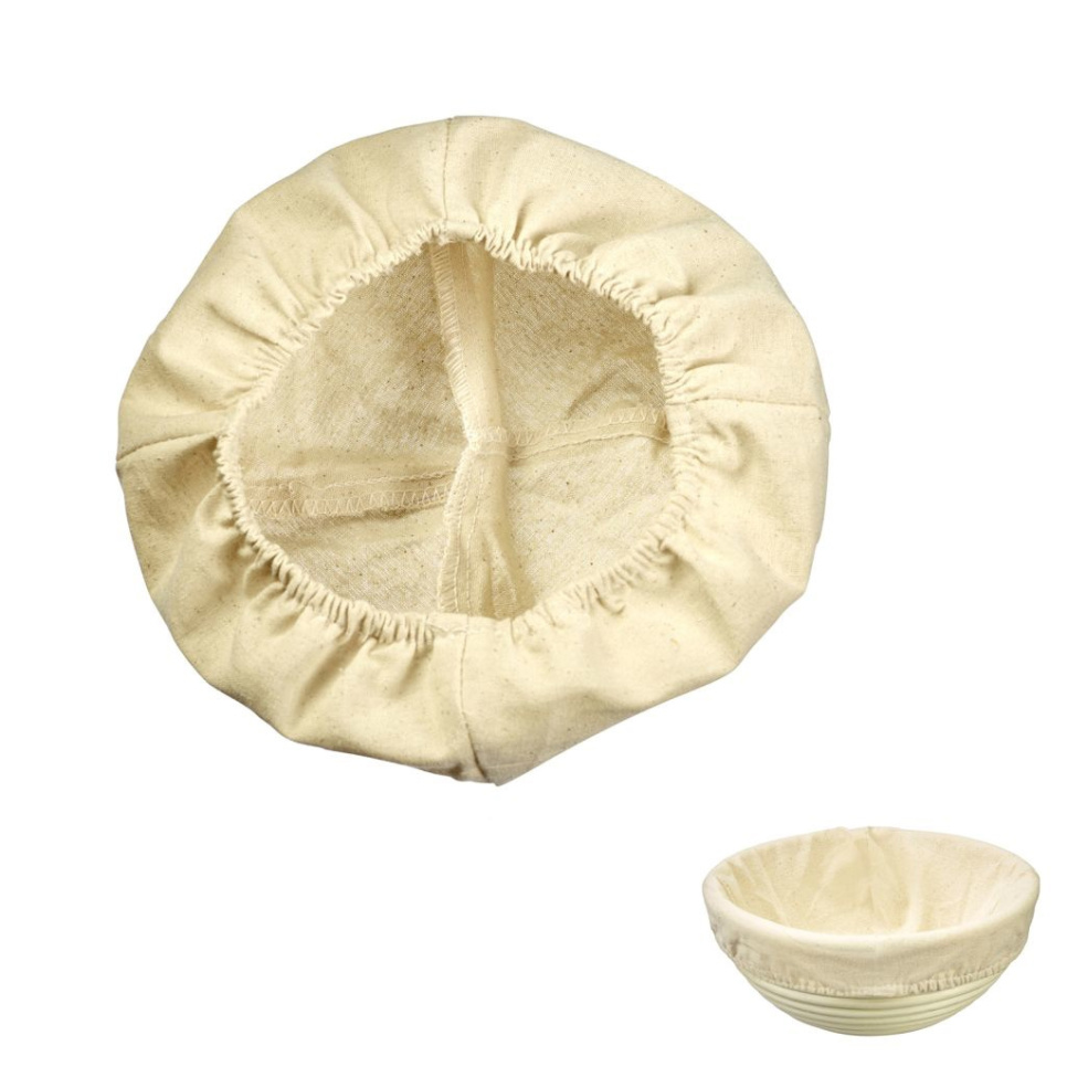 Bomuldsklud til rund fermenteringskurv, 750 - 1000 g - Westmark Bomuldsklud til rund fermenteringskurv, 750 - 1000 g - Westmark