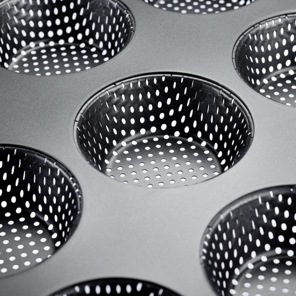 Perforeret bageform til mini-hamburgerboller, non-stick - Westmark Perforeret bageform til mini-hamburgerboller, non-stick - Westmark