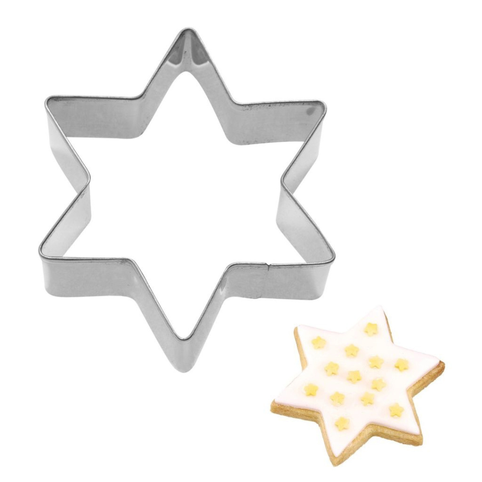 Peberkageform, stjerne, 6 cm - Westmark