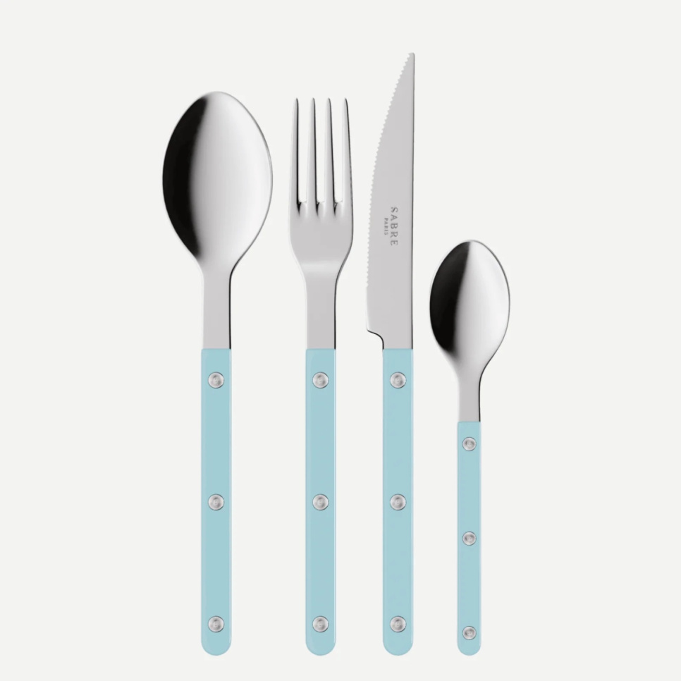Bestiksæt, 24 dele, Bistrot, Pastel Blue - Sabre Paris i gruppen Borddækning / Bestik / Bestik sæt hos The Kitchen Lab (2195-30322)