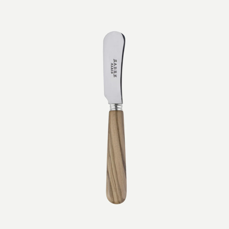 Smørkniv, Lavandou, Oliventræ - Sabre Paris i gruppen Borddækning / Bestik / Smør knive hos The Kitchen Lab (2195-31765)