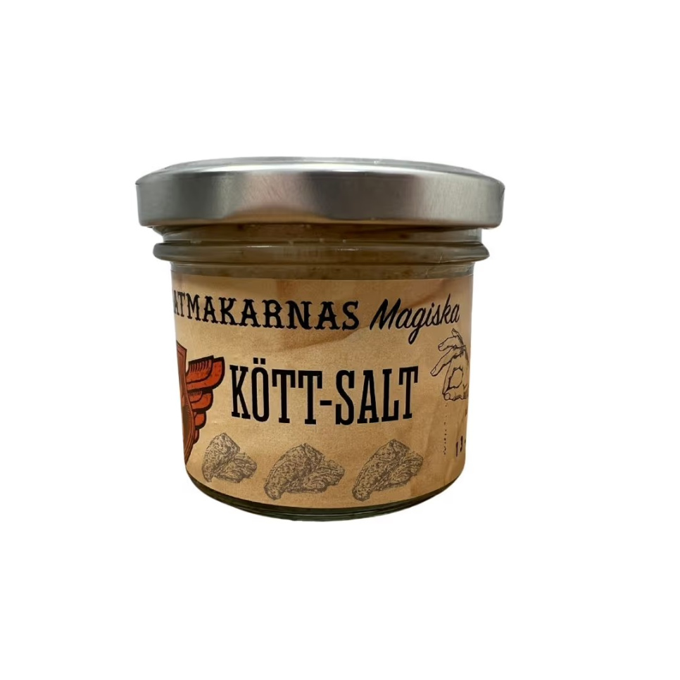 Meat salt, 140 g - Matmakarna i gruppen Madlavning / Krydderier & Smagsstoffer / Krydderier hos The Kitchen Lab (2214-31533)