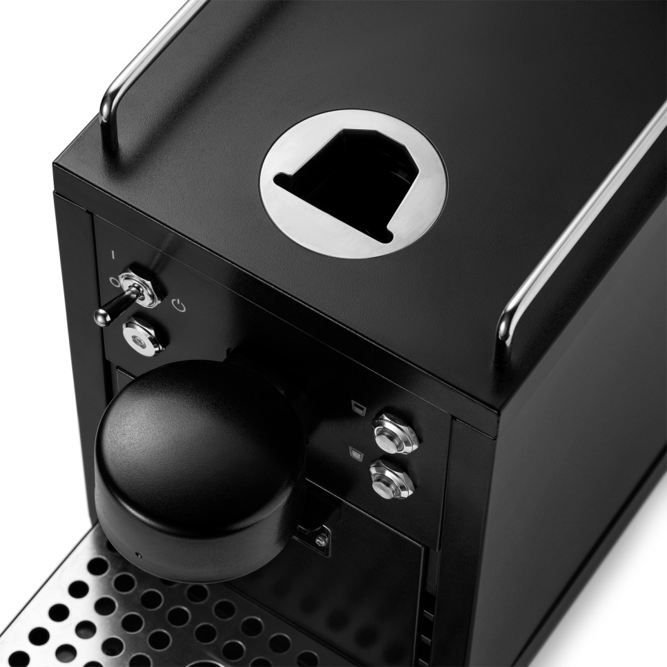 Kapselmaskine, Den originale espressokapselmaskine, sort - Sjöstrand