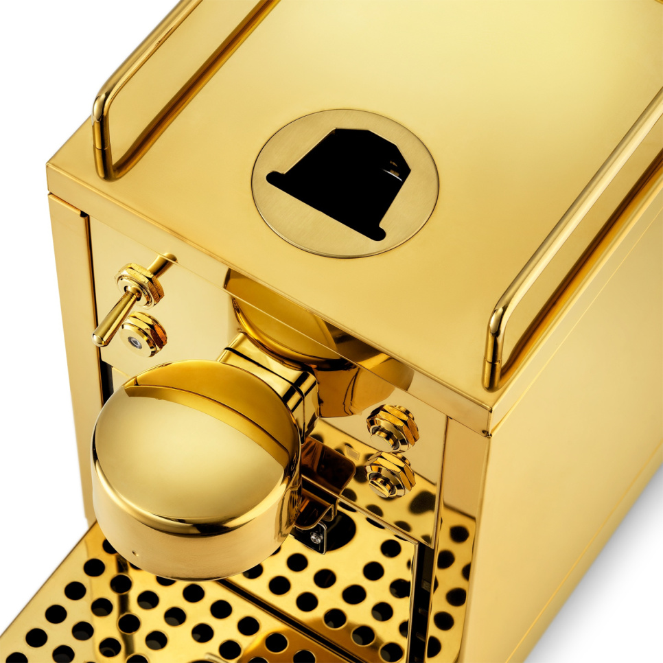 Kapselmaskine, den originale espressokapselmaskine, messing - Sjöstrand