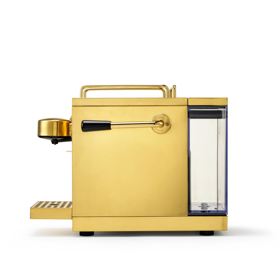 Kapselmaskine, den originale espressokapselmaskine, messing - Sjöstrand Kapselmaskine, den originale espressokapselmaskine, messing - Sjöstrand