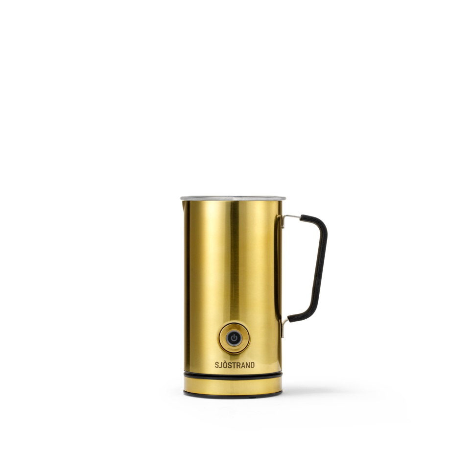 Mælkeskummer, messing - Sjöstrand i gruppen Te & Kaffe / Kaffe tilbehør / Mælkeskummer hos The Kitchen Lab (2237-31699)