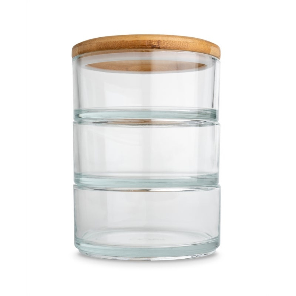 Ooni Stack, stabelbare mis en place-skåle i glas - Ooni i gruppen Madlavning / Køkkenredskaber / Mise en place hos The Kitchen Lab (2239-31724)