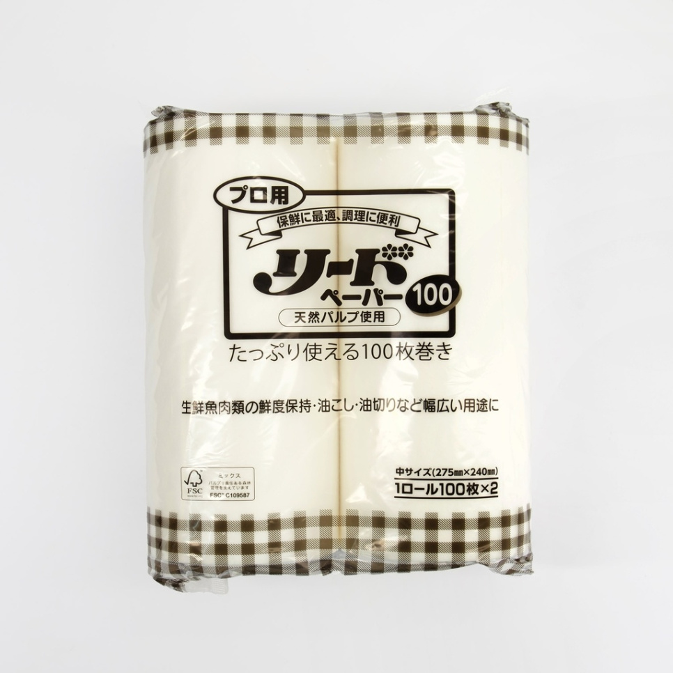 Absorptionsark, 200 stk 27,5 x 24 cm - Leed i gruppen Madlavning / Køkkenredskaber / Asiatisk madlavning hos The Kitchen Lab (2252-33034)