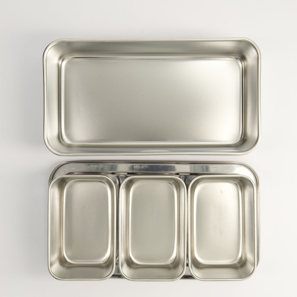 Japanske minibokse i rustfrit stål