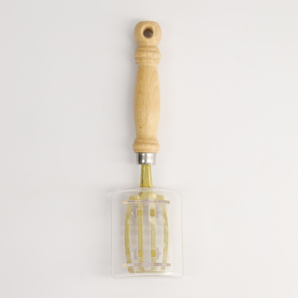 Japansk fiskevægt i messing