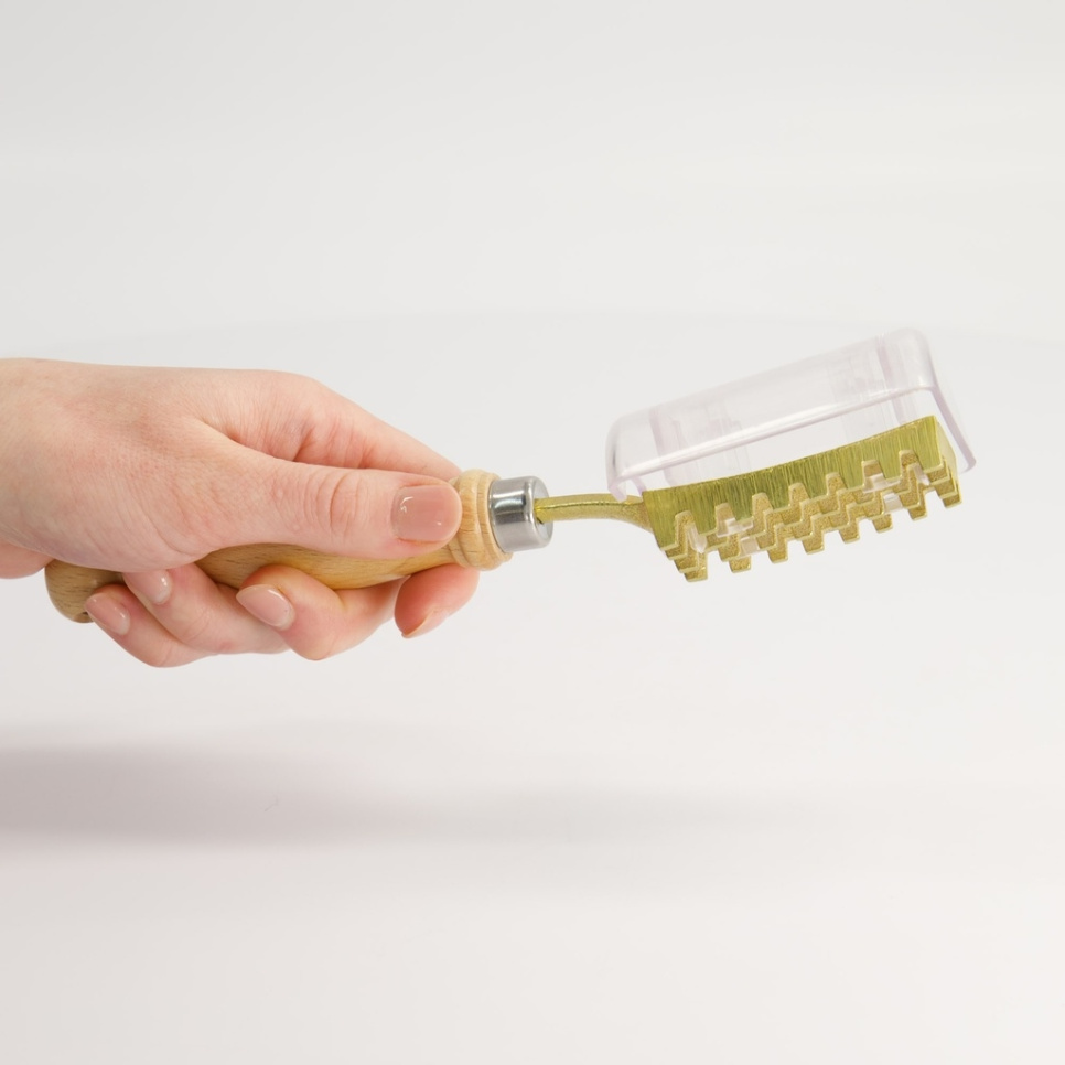 Japansk fiskevægt i messing